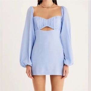 Rumer The Label Camille Mini Dress Blue